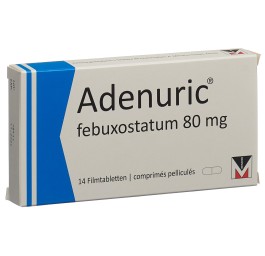 ADENURIC cpr pell 80 mg 14 pce