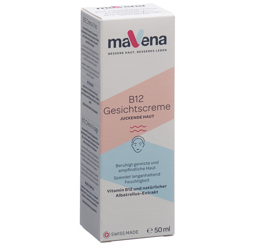 MAVENA B12 Crème Visage dist 50 ml