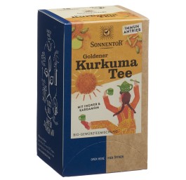 SONNENTOR goldener Kurkuma Tee BIO sach 18 pce