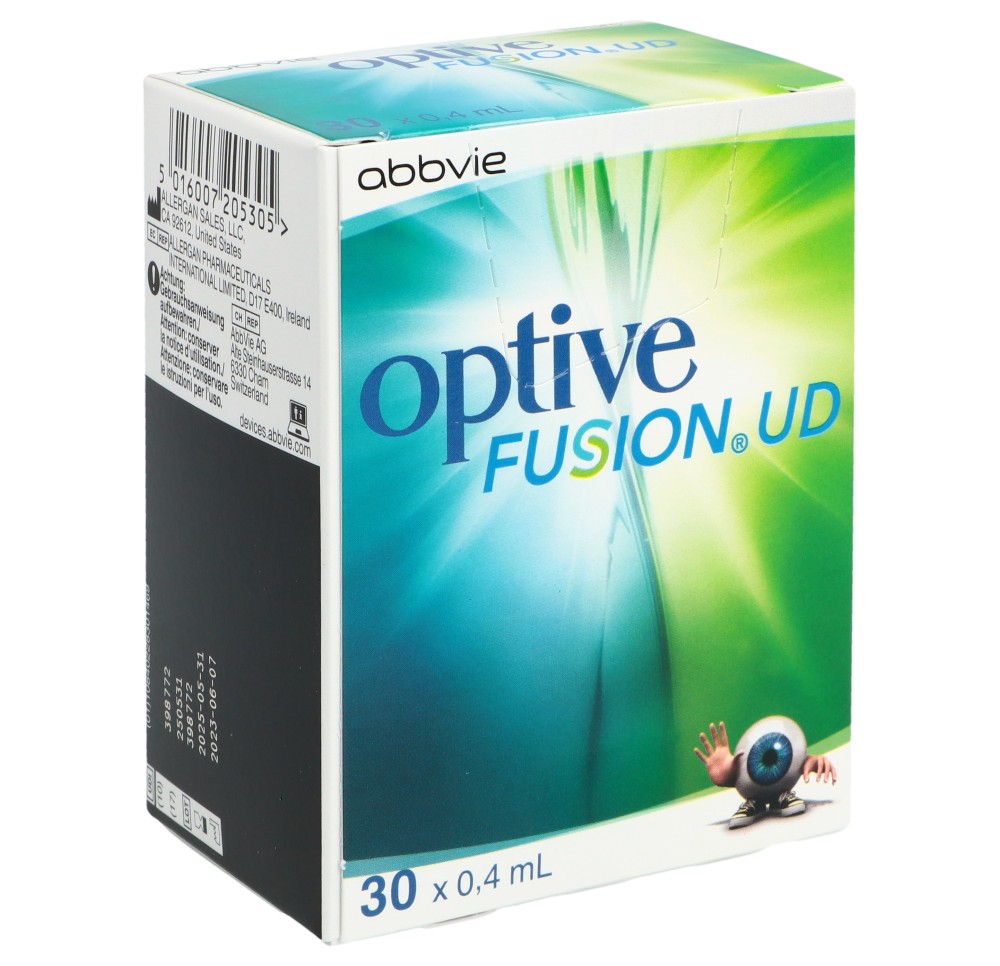 OPTIVE Fusion gtt opht 30 monodos 0.4 ml