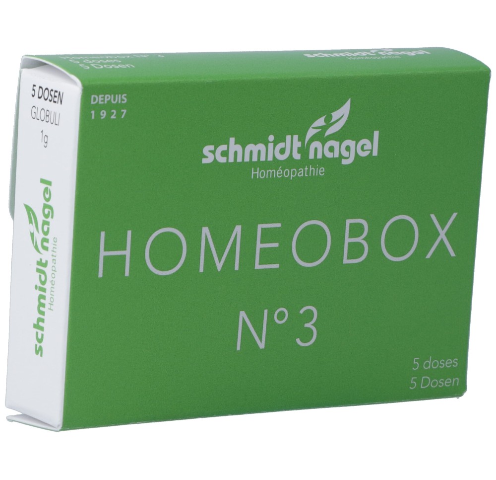 SN HomeoBox 3 glob 5 x 1 g