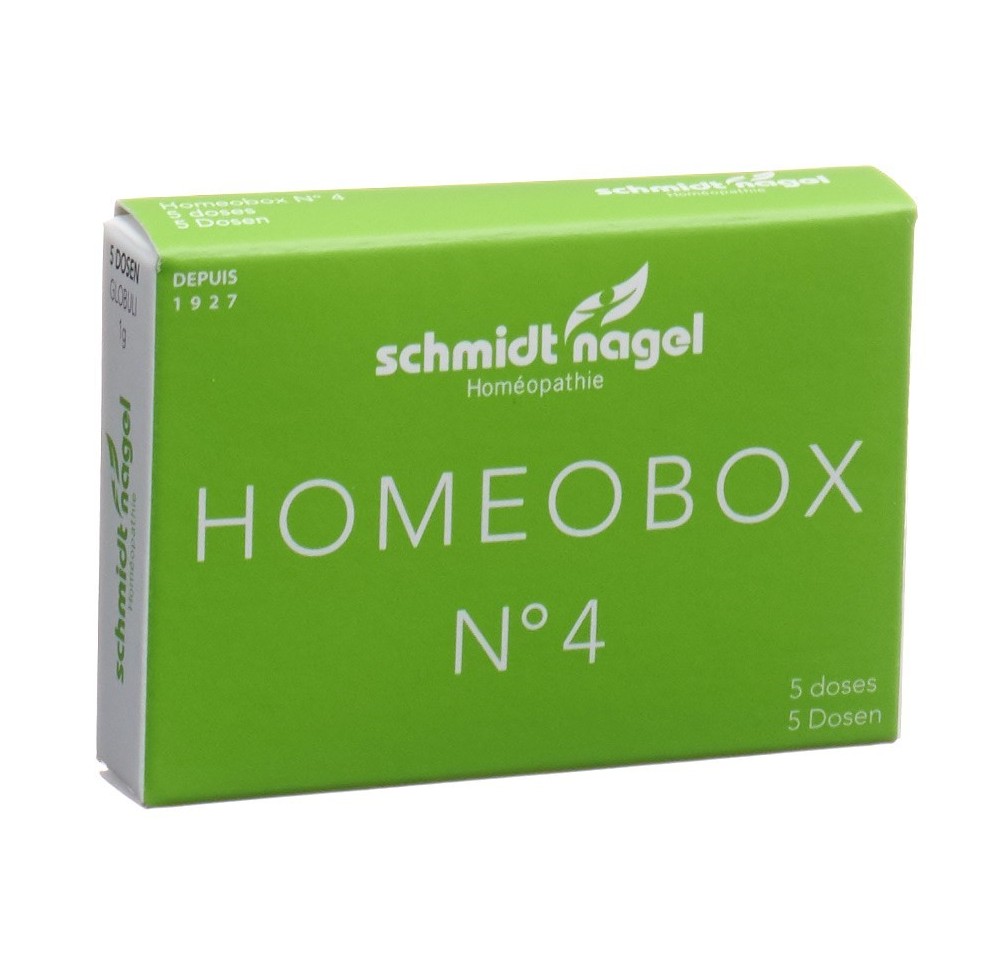 SN HomeoBox 4 glob 5 x 1 g
