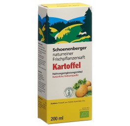 SCHOENENBERGER Pomme terre nat plant fr bio 200 ml