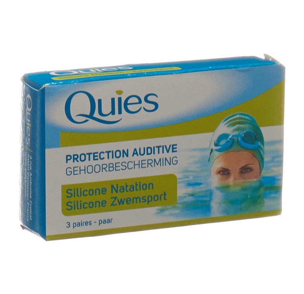 QUIES tampons silicone 3 paire