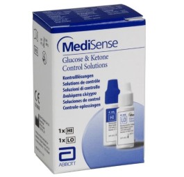 ABBOTT MEDISENSE sol contrôle gluc&cétone 2 x 4 ml