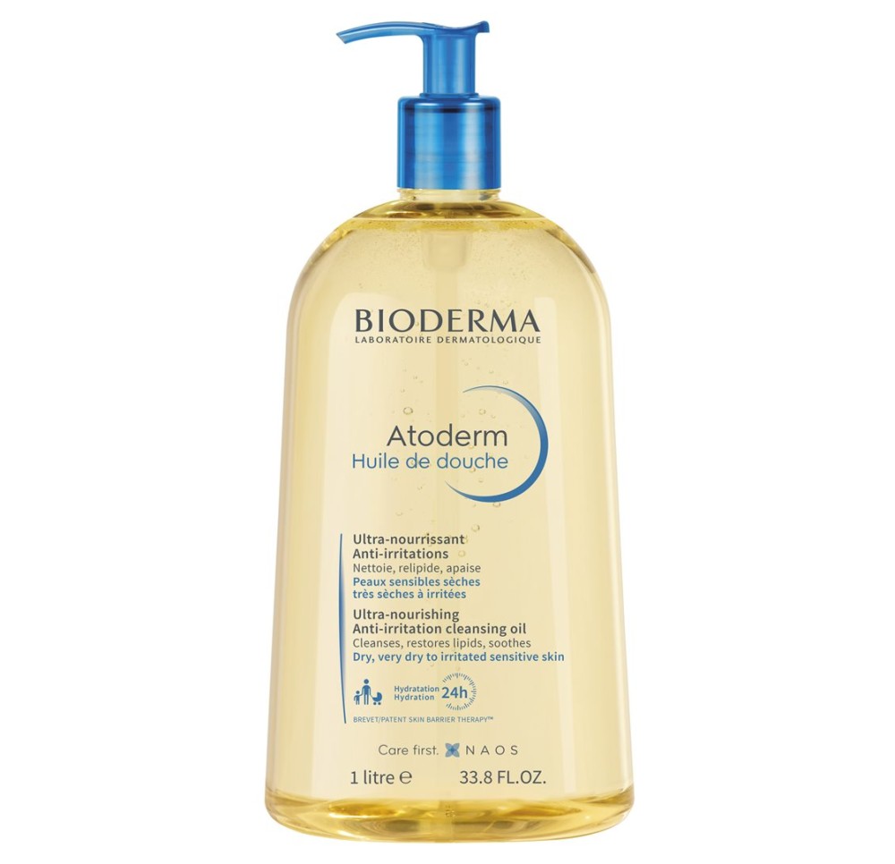 BIODERMA Atoderm huile de douche 1000 ml