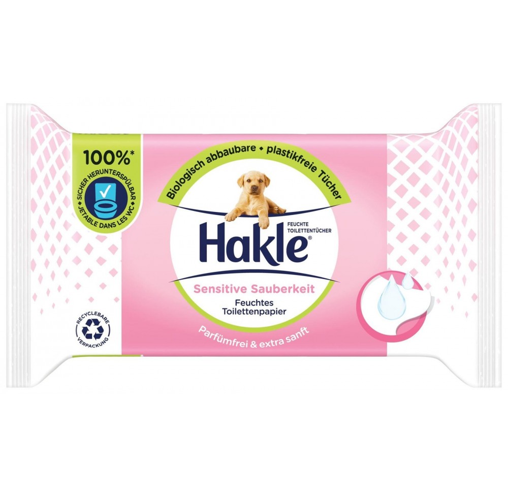 HAKLE humide propreté sensible ref 42 pce