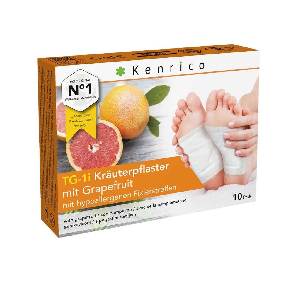 KENRICO emplâtre végétal pamplemousse 10 pce KENRICO emplâtre végétal pamplemousse 10 pce