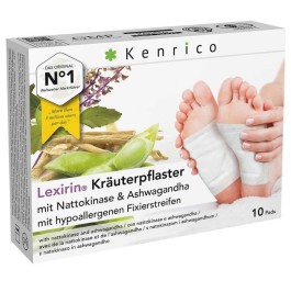 KENRICO emplâtre végétal Nattokinase Ashwag 10 pce