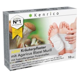 KENRICO emplâtre végétal Agaricus Blaz Muri 10 pce