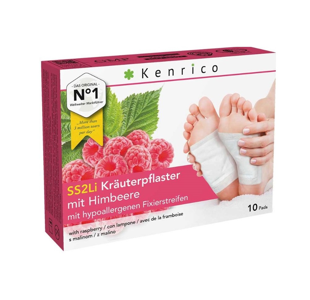 KENRICO emplâtre végétal framboise 10 pce KENRICO emplâtre végétal framboise 10 pce
