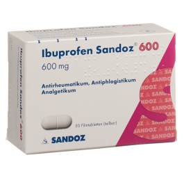 IBUPROFENE Sandoz cpr pell 600 mg 50 pce