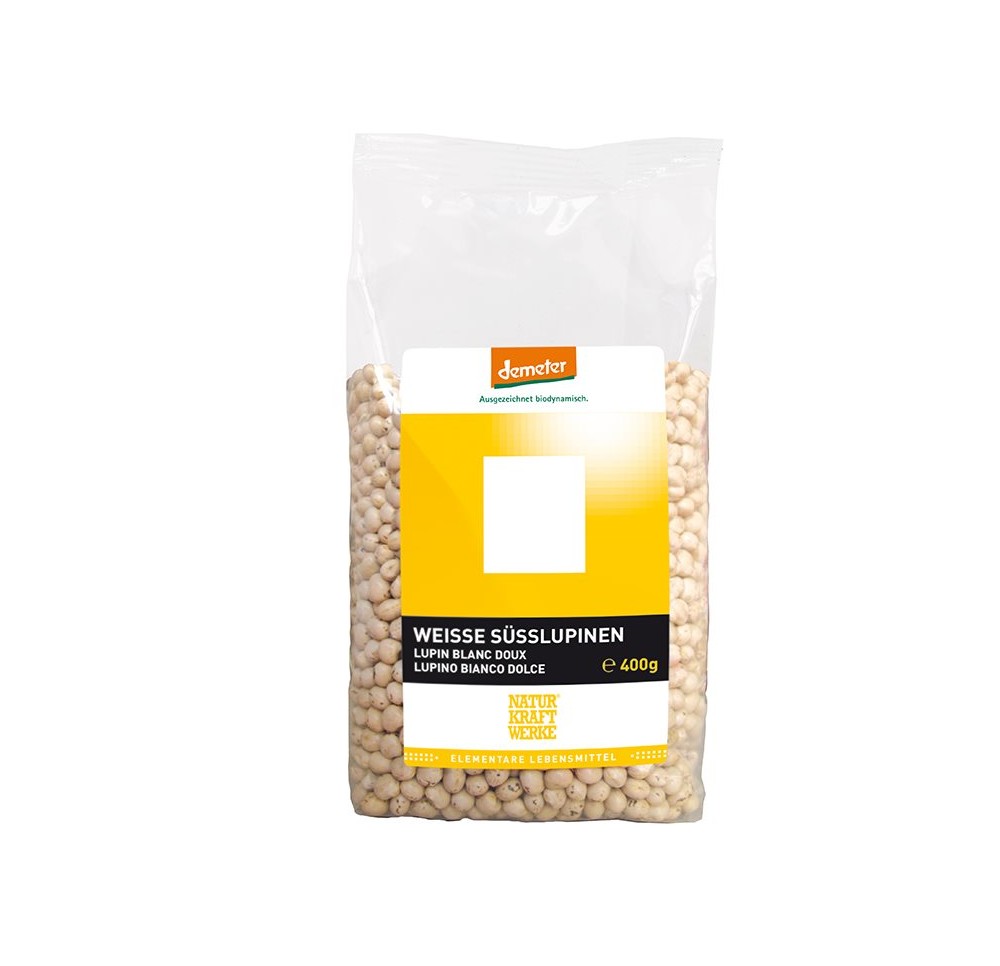 NATURKRAFTWERKE Lupin blanc doux Demeter 400 g