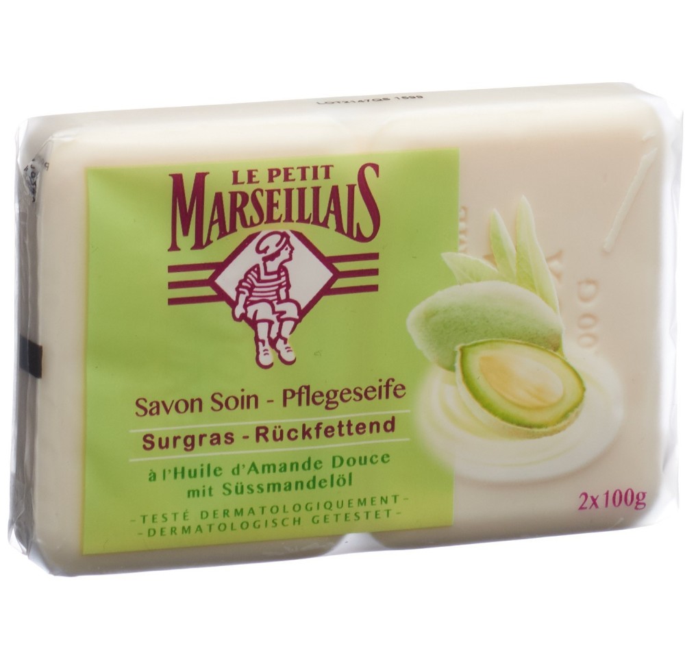 LE PETIT MARSEILLAIS savon amande douce 2 x 100 g LE PETIT MARSEILLAIS savon amande douce 2 x 100 g
