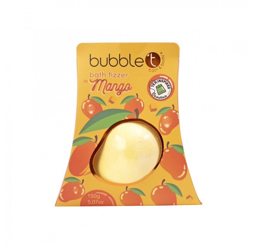 BUBBLE T Fruitea Bath Fizzer Mango 150 g