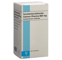SEVELAMERCARBONATE Salmon Pharma 800 mg fl 180 pce
