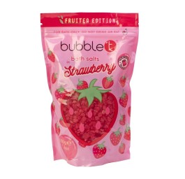 BUBBLE T Fruitea Bath Salts Strawberry 500 g