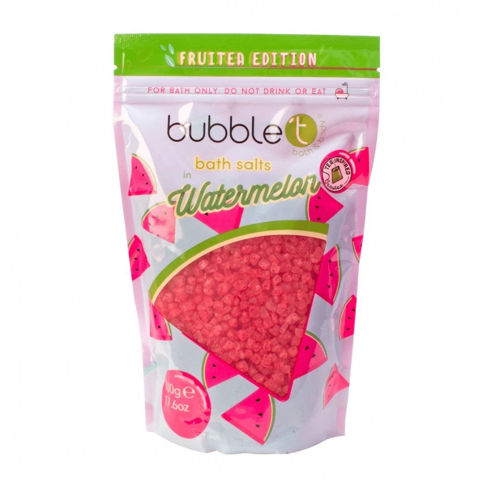 BUBBLE T Fruitea Bath Salts Watermelon 500 g