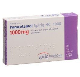 PARACETAMOL Spirig HC cpr pell 1000 mg 20 pce