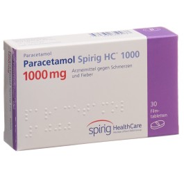 PARACETAMOL Spirig HC cpr pell 1000 mg 30 pce