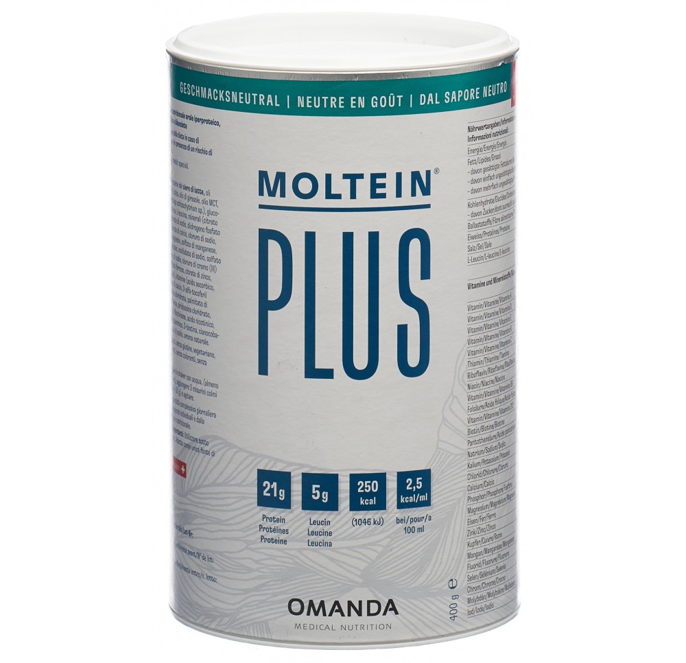 MOLTEIN PLUS 2.5 goût neutre bte 400 g