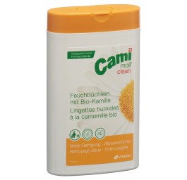 CAMI MOLL clean serviettes humides NF box 40 pce