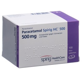 PARACETAMOL Spirig HC cpr pell 500 mg 100 pce