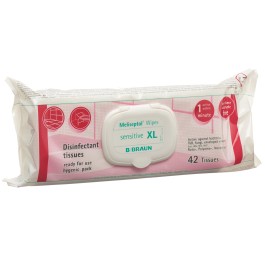 MELISEPTOL wipes sensitive XL (Flowpack)