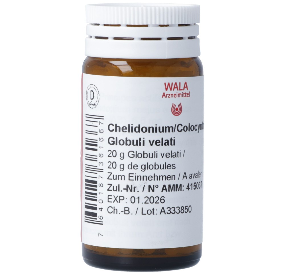 WALA chelidonium/colocynthis glob 20 g