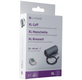 LIVSANE Brassard XL 22-45cm pr tensiomètre YE650A