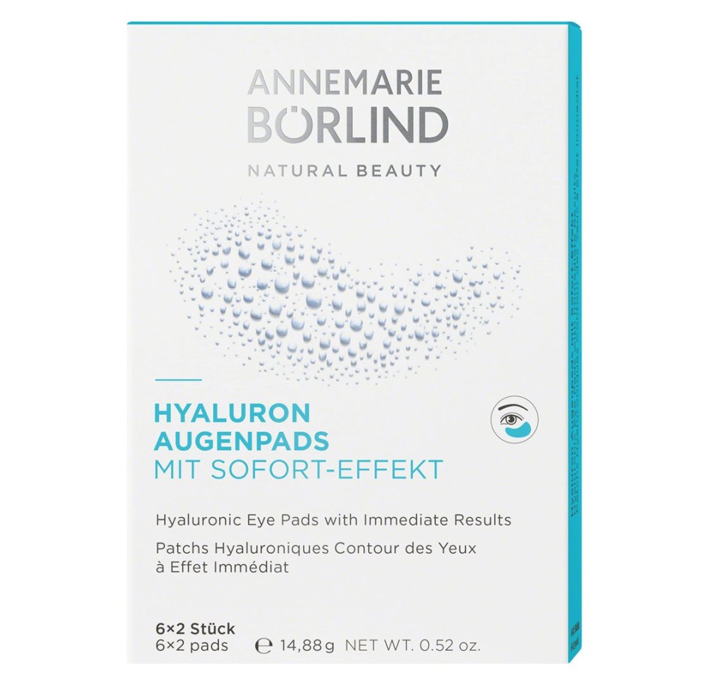 BÖRLIND Hyal Augenp Sofort Effekt 6 pce BÖRLIND Hyal Augenp Sofort Effekt 6 pce