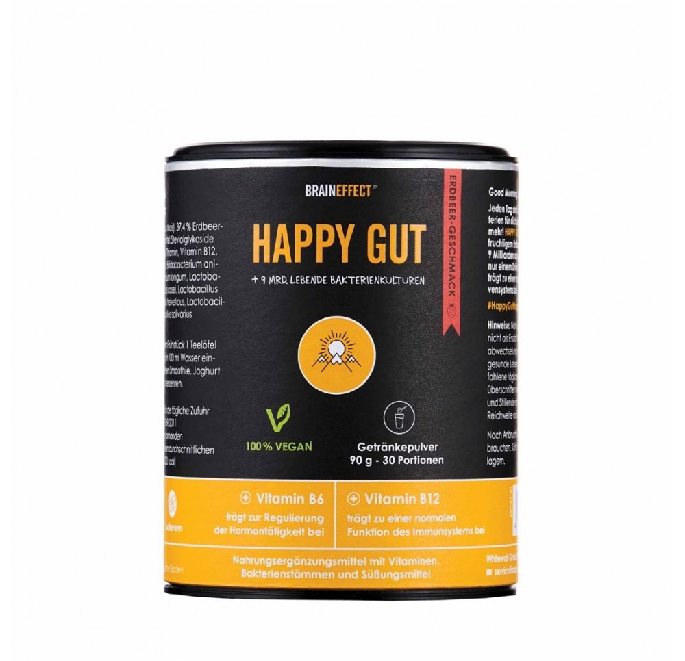 BRAINEFFECT Happy Gut pdr bte 90 g