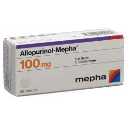 ALLOPURINOL Mepha cpr 100 mg 50 pce