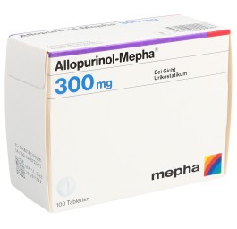 ALLOPURINOL Mepha cpr 300 mg 100 pce