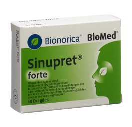 SINUPRET forte drag 50 pce