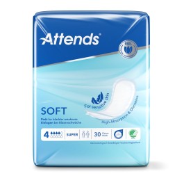 ATTENDS Soft 4 super langes sach 30 pce