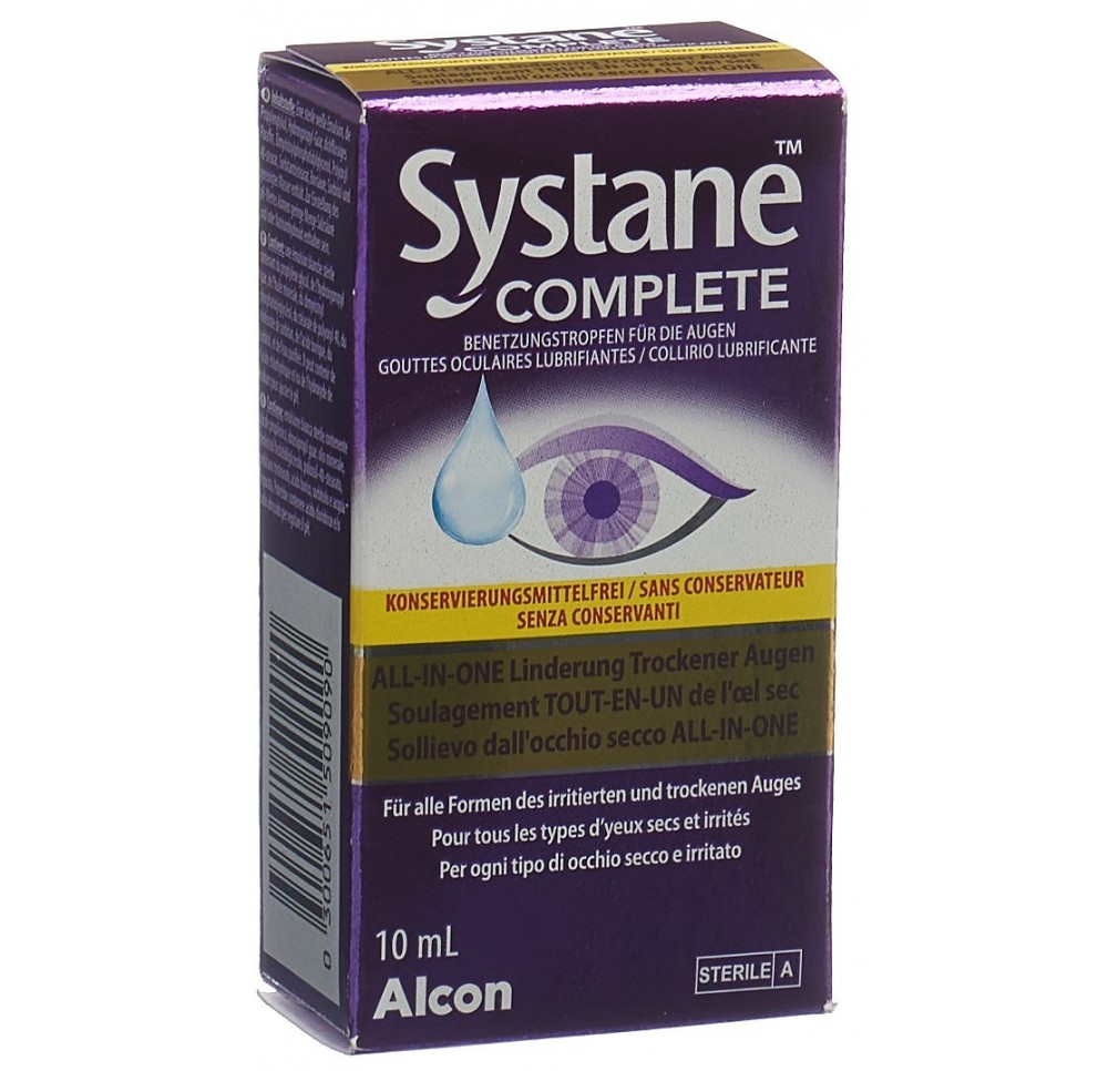 SYSTANE Complete gouttes oculaires lub s con 10 ml