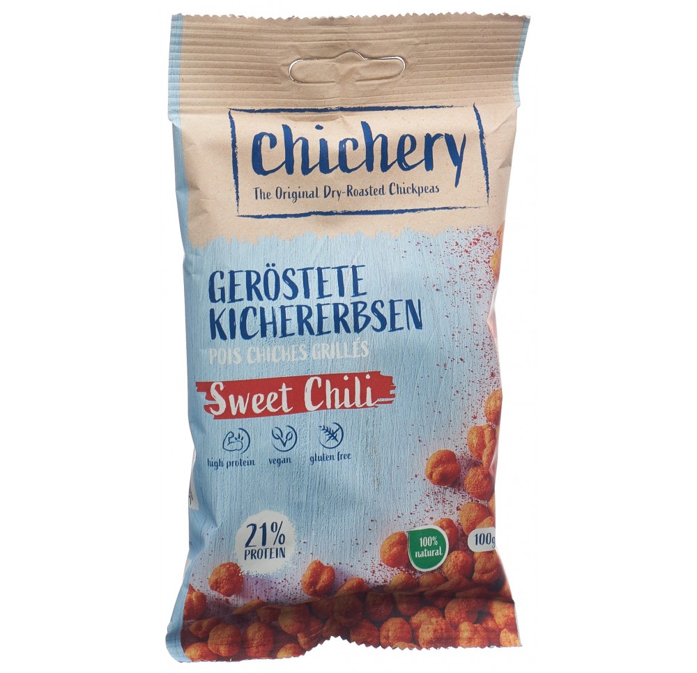 CHICHERY pois chiches sweet chili sach 100 g