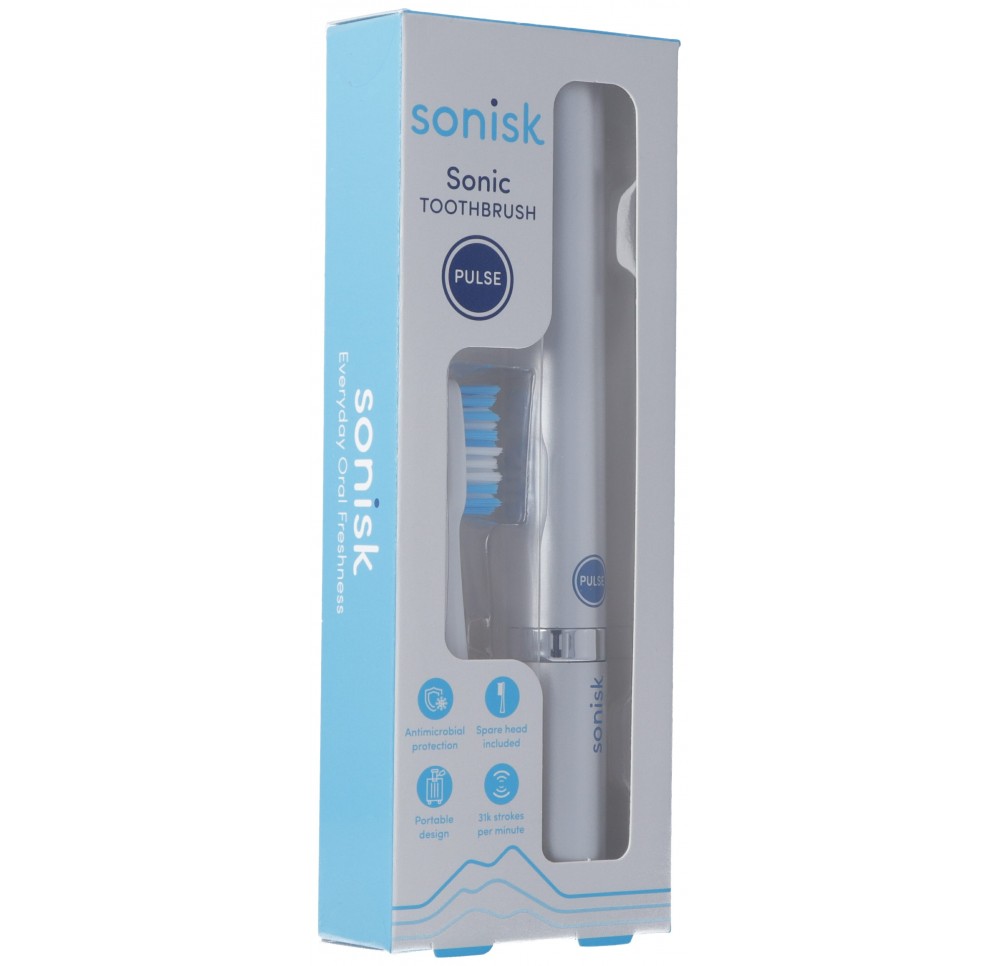 SONISK brosse à dents sonique argent