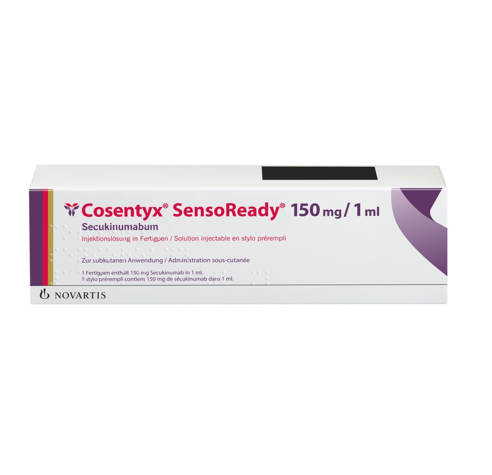 COSENTYX SensoReady 150 mg/1ml stylo pré COSENTYX SensoReady 150 mg/1ml stylo pré