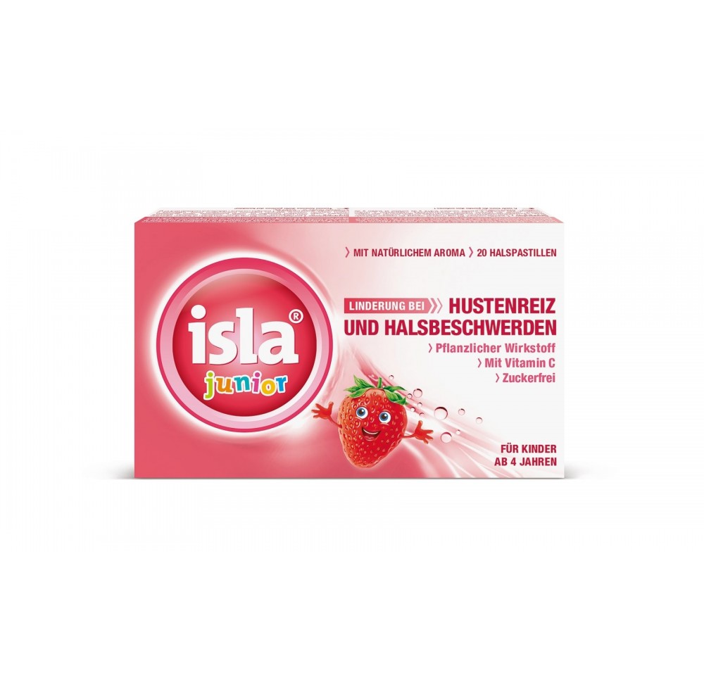 ISLA Junior pastilles fraise 20 pce