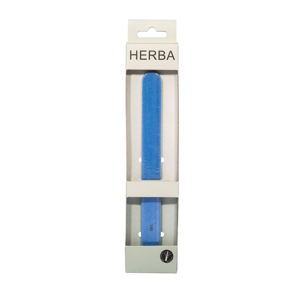 HERBA lime à ongles 6 couches granul 100/180 bleu