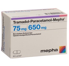 TRAMADOL-PARACETAMOL Mepha 75/650 mg 60 pce