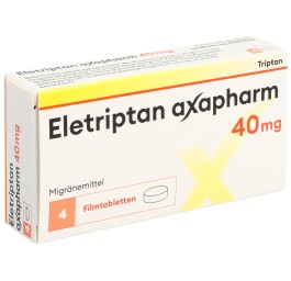 ELETRIPTAN Axapharm cpr pell 40 mg 4 pce