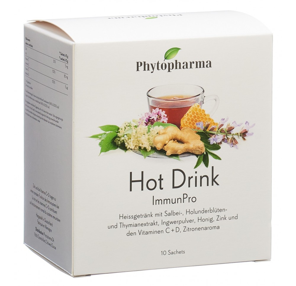 PHYTOPHARMA Hot Drink sach 10 pce