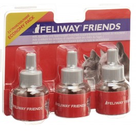 FELIWAY Friends recharge trio 3 x 48 ml