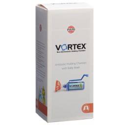 PARI VORTEX Chambre inhal masq bébé coccine 0-2ans