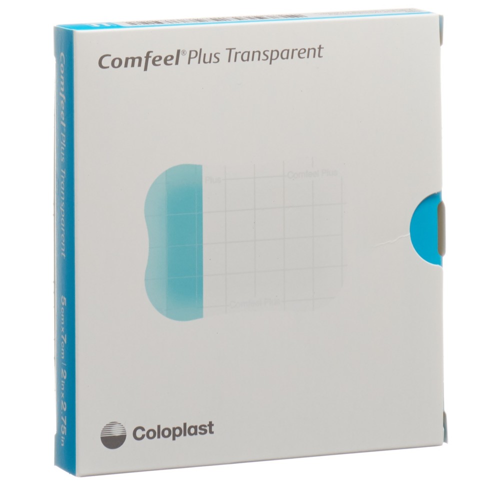 COMFEEL Plus Transparent Hydro Verb 5x7cm 10 pce
