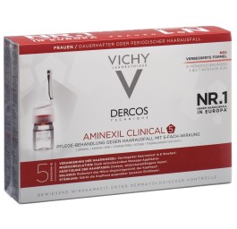 VICHY Dercos Aminexil Clinical 5 Femmes 21 x 6 ml