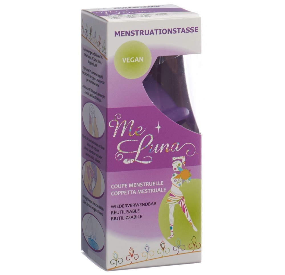 ME LUNA Coupe menstruelle Classic Sho XL anneau vi